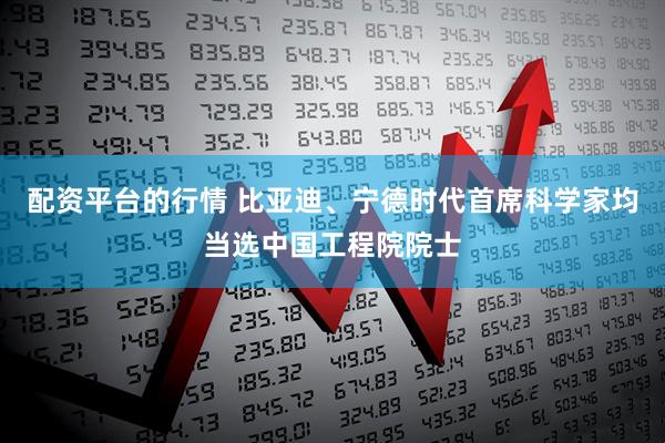 配资平台的行情 比亚迪、宁德时代首席科学家均当选中国工程院院士