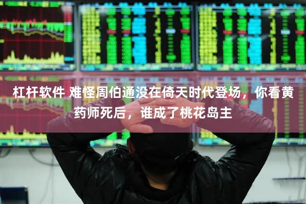 杠杆软件 难怪周伯通没在倚天时代登场，你看黄药师死后，谁成了桃花岛主